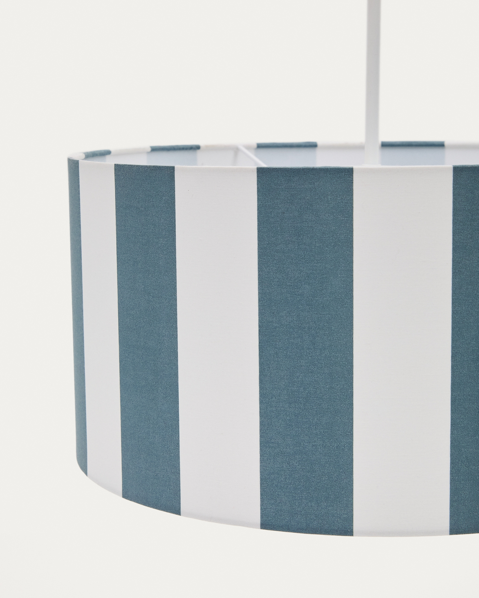 Ciral Абажур потолочного светильника с синими и белыми полосками Ø 40 La Forma (ex Julia Grup)