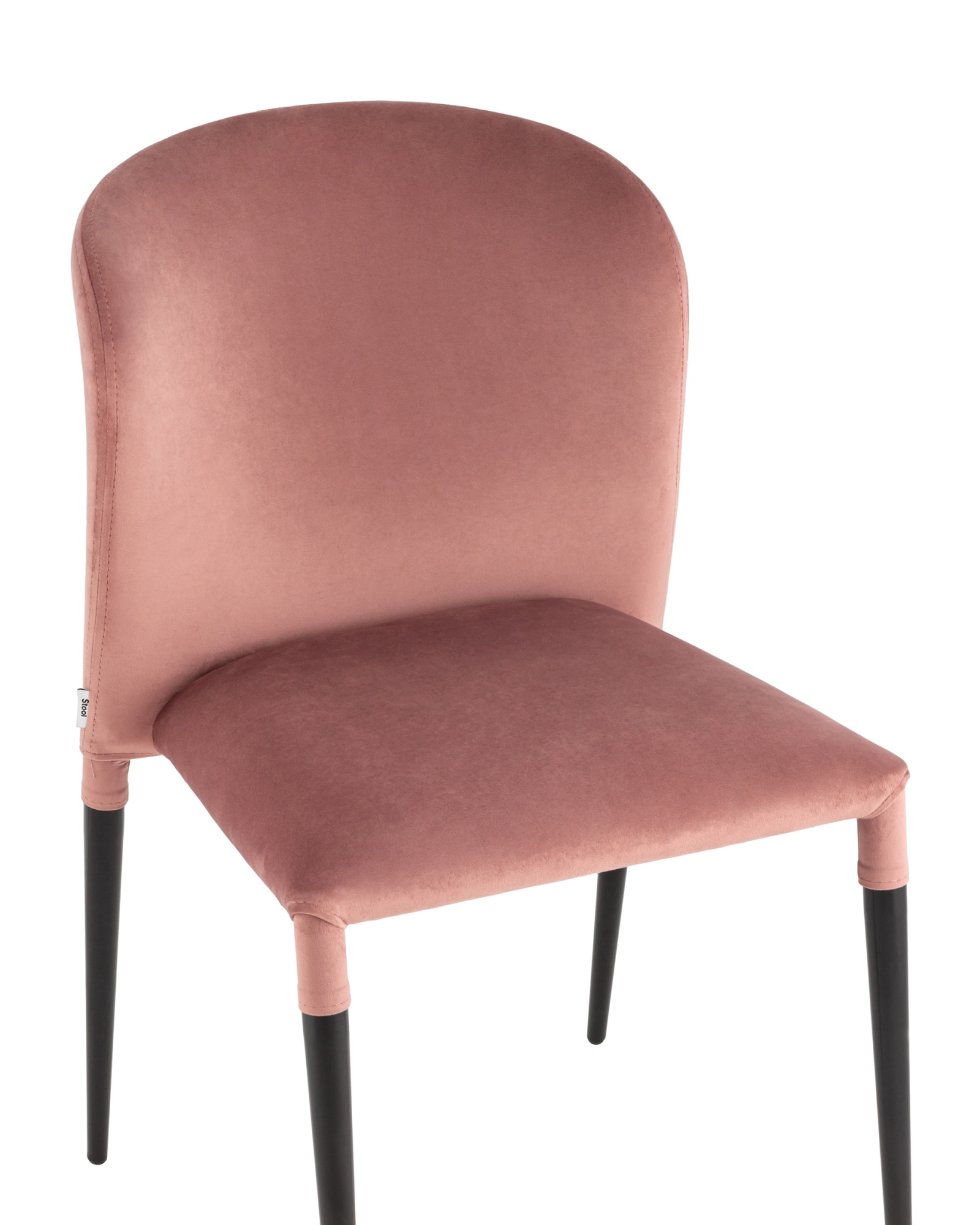 Стул Лори велюр пыльно-розовый Stool Group