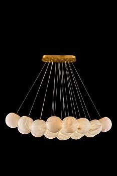 Люстра подвесная Fluorite FL1048-19PO