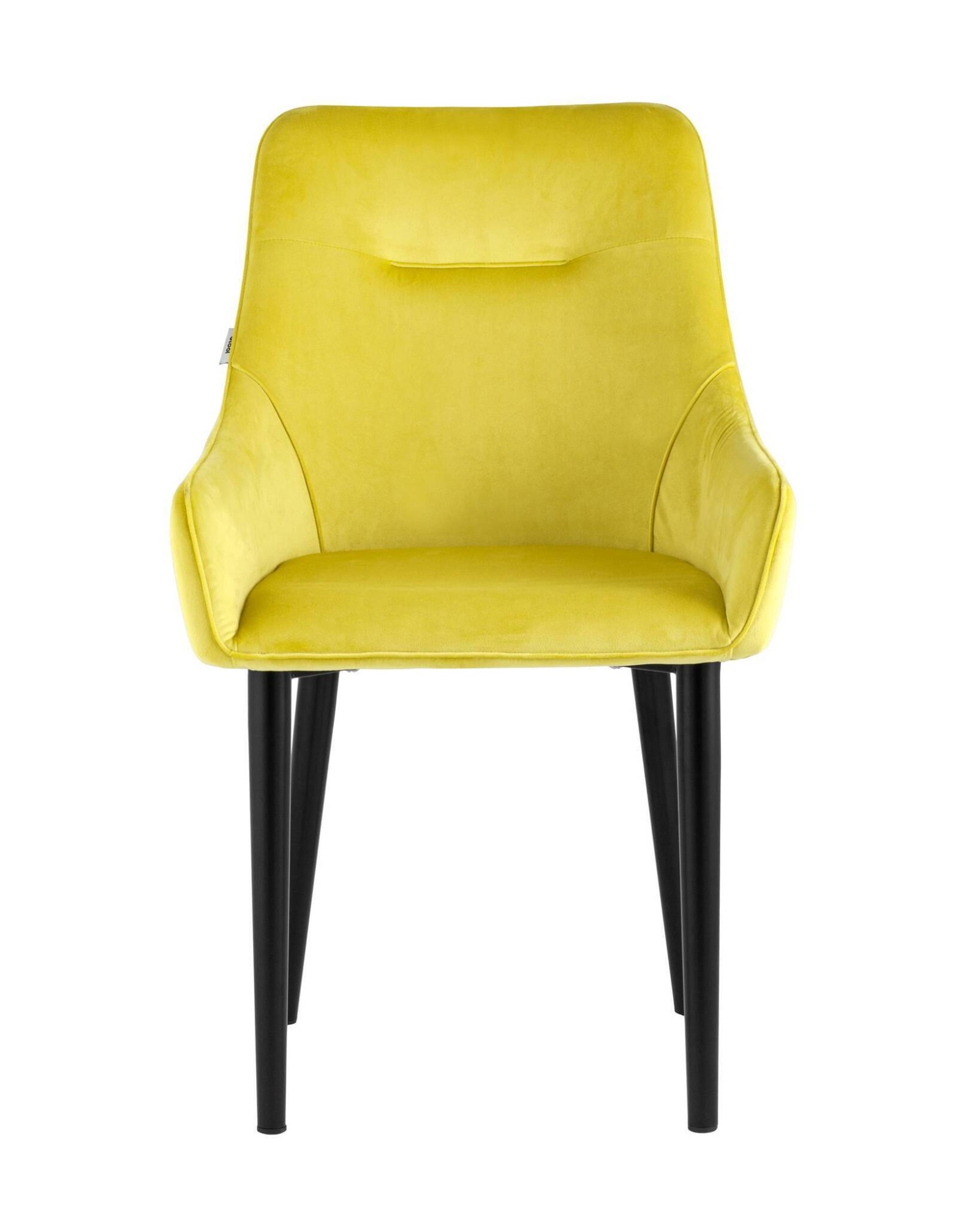 Стул Джоан велюр жёлтый Stool Group