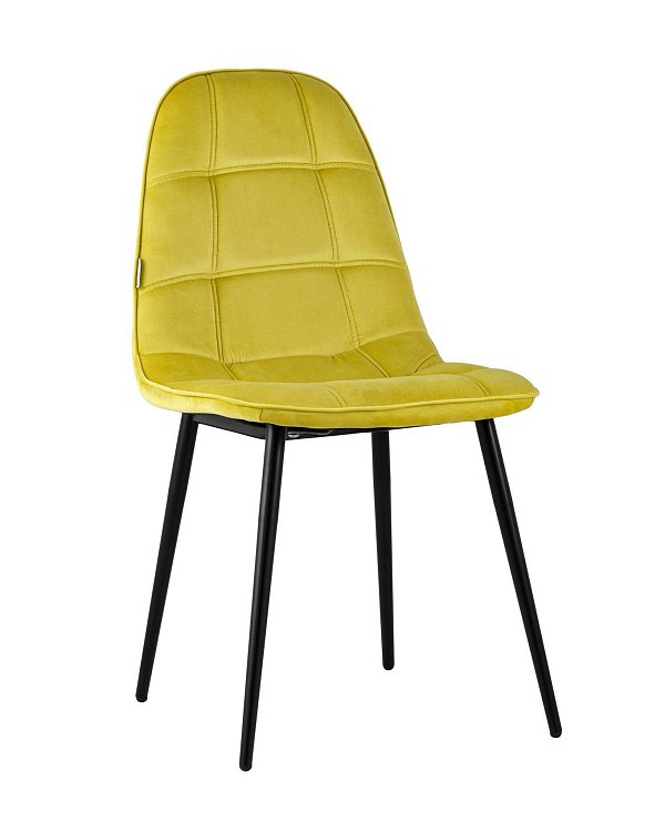 Стул Тейлор велюр желтый Stool Group
