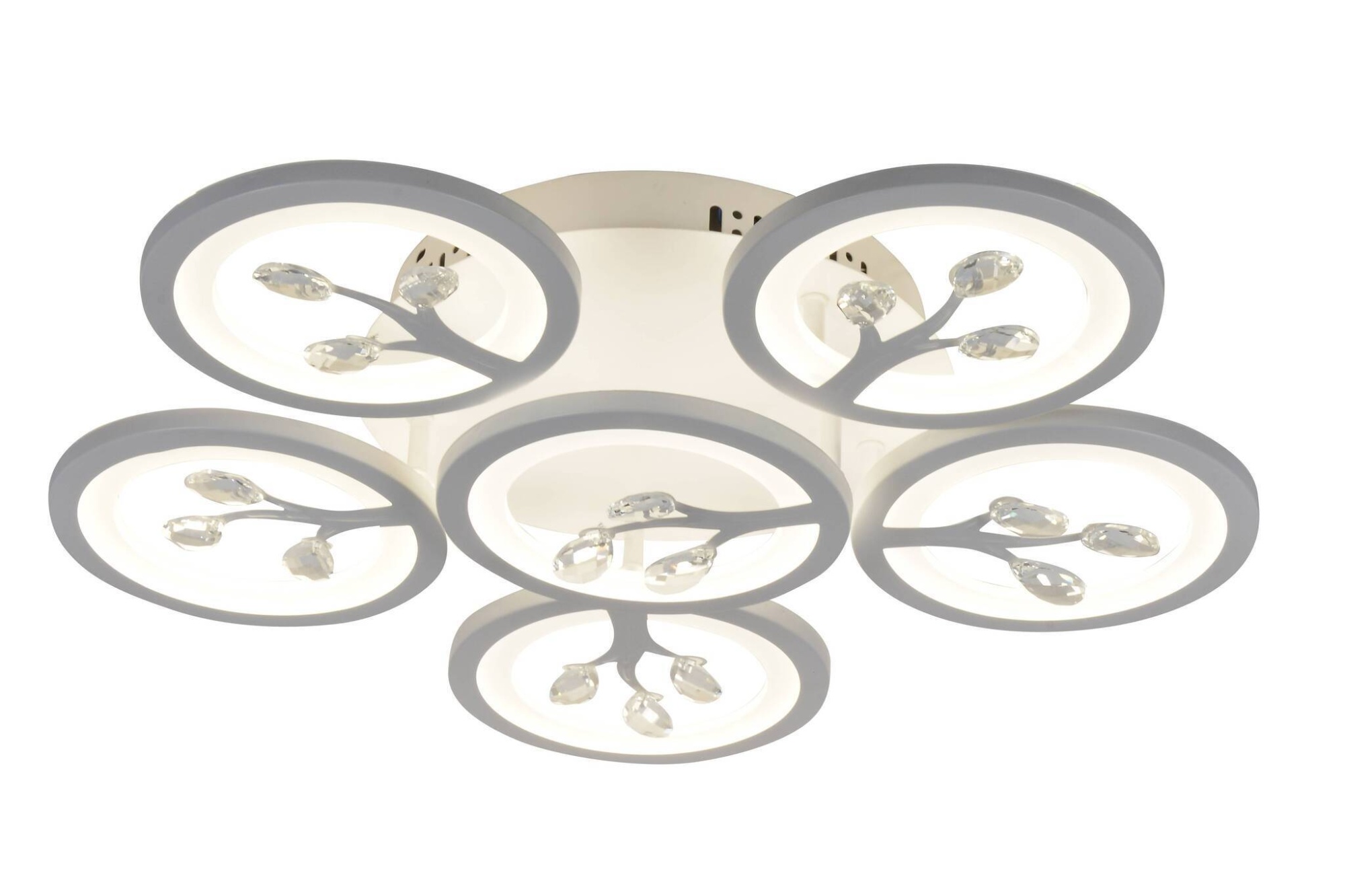 Светодиодная потолочная люстра с пультом Moderli V2860-CL Rondi LED 132W