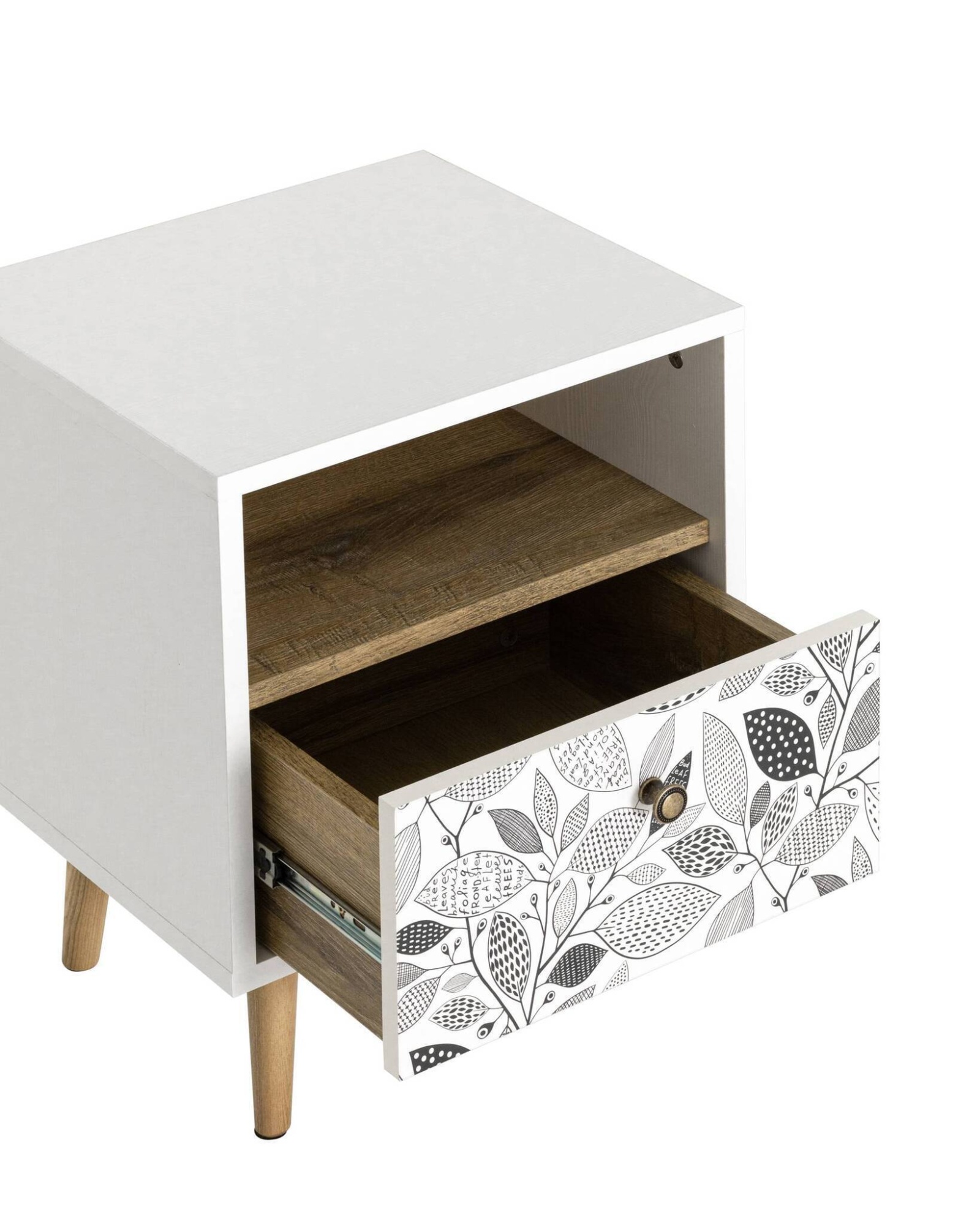 Тумбочка Berber с одним ящиком 9 принт Stool Group