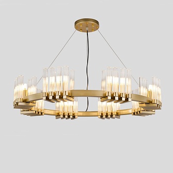 Подвесная люстра FOUNTAIN D100 Gold by ImperiumLoft