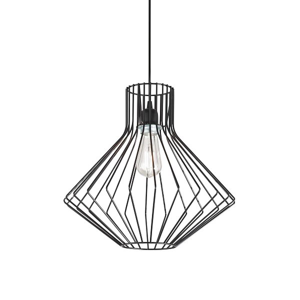 Потолочный светильник Ideal Lux AMPOLLA-4 SP1 NERO 167497
