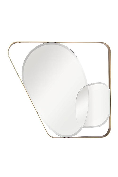 Зеркало декоративное в металлической раме Garda Decor KFE1210