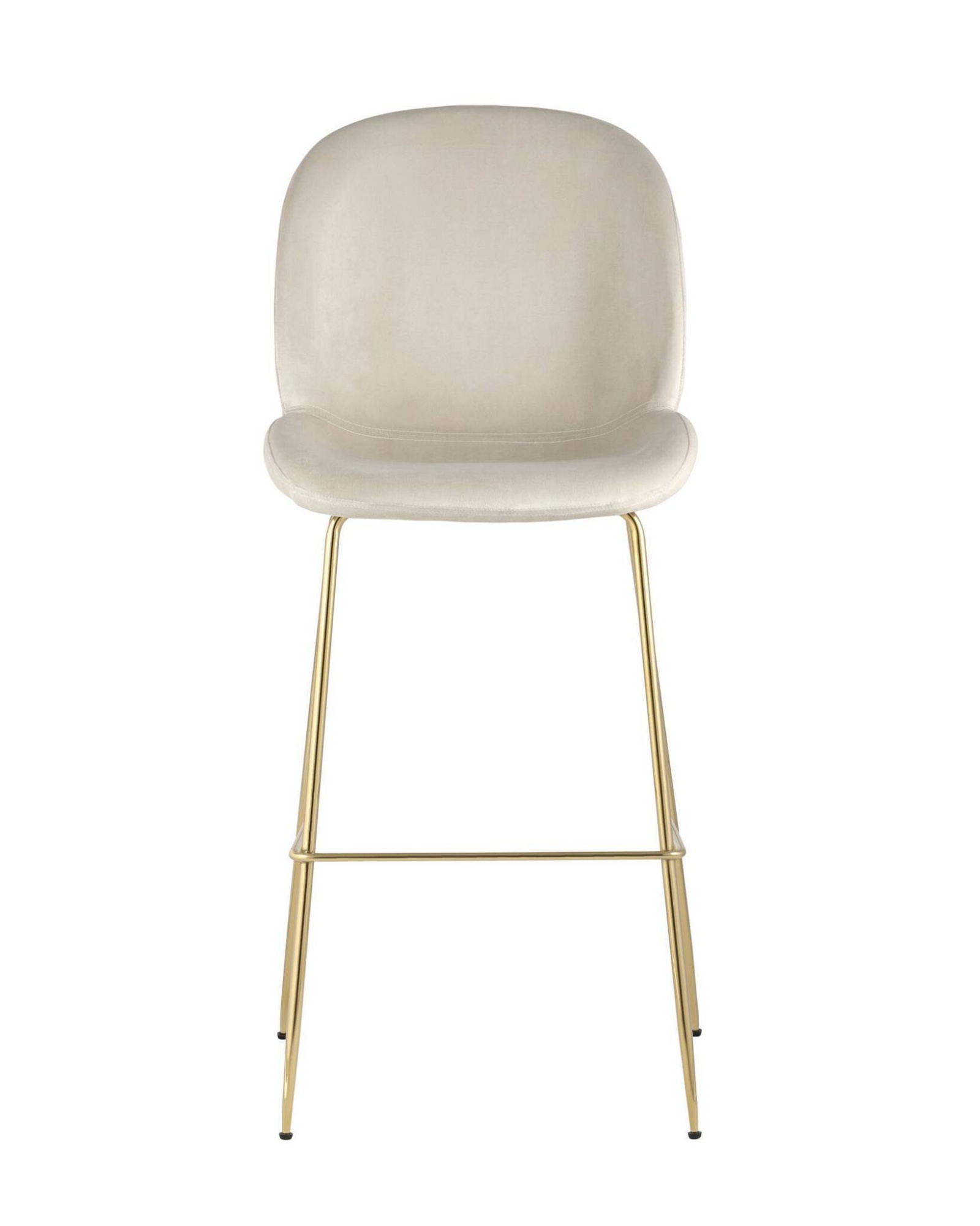 Стул барный Beetle со спинкой бежевый Stool Group