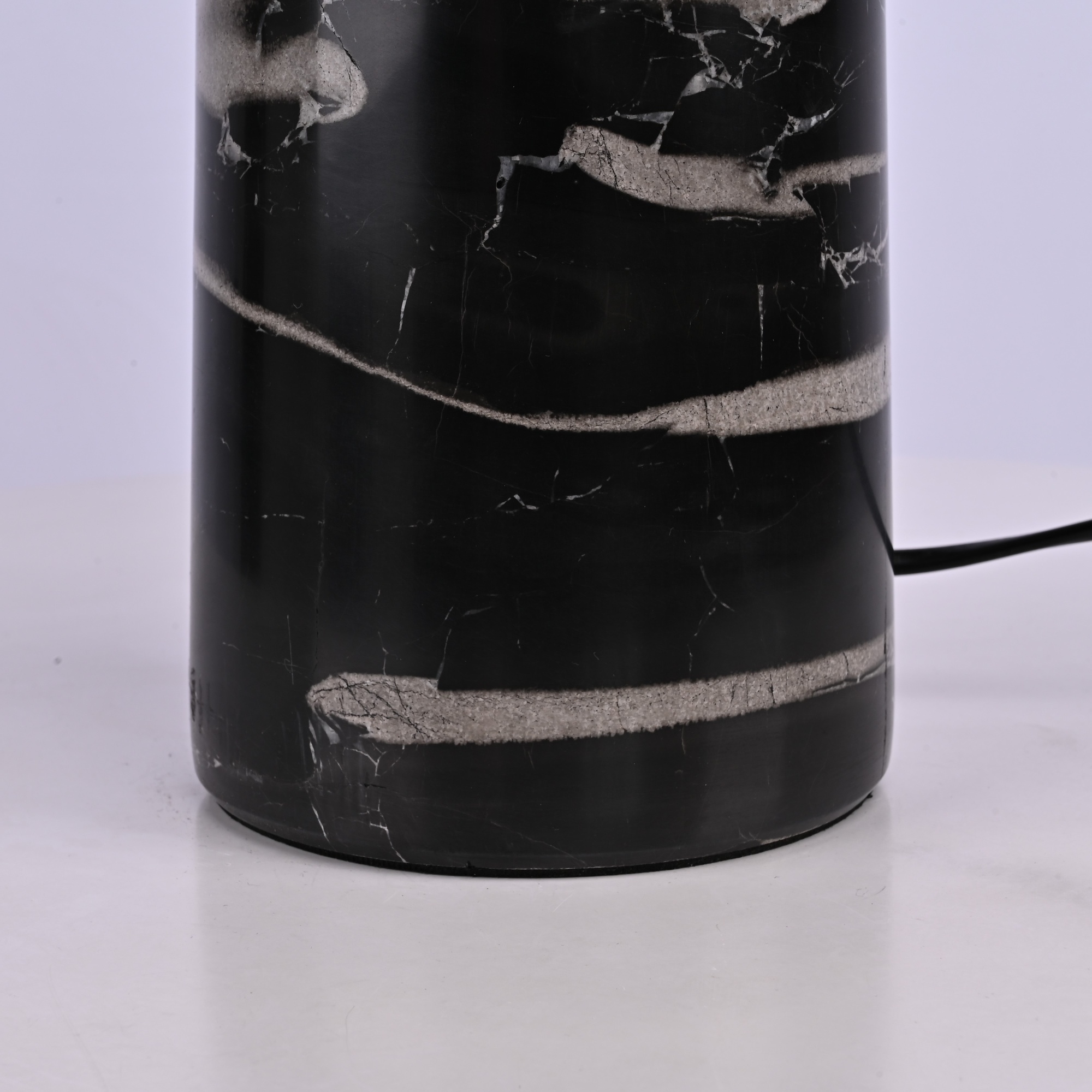 Настольная Лампа Marble Globe Black By Imperiumloft