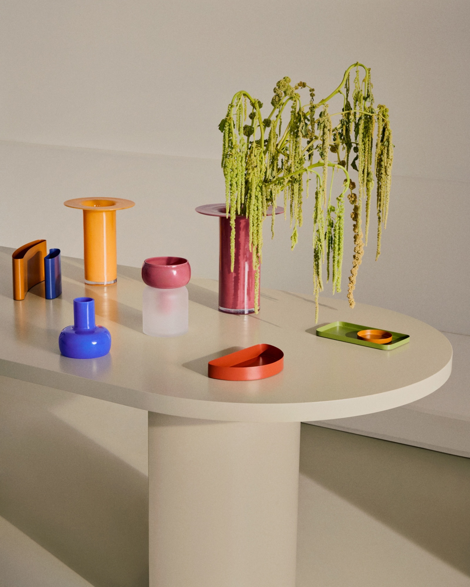 Подсвечник железный синий Mistra La Forma (ex Julia Grup)