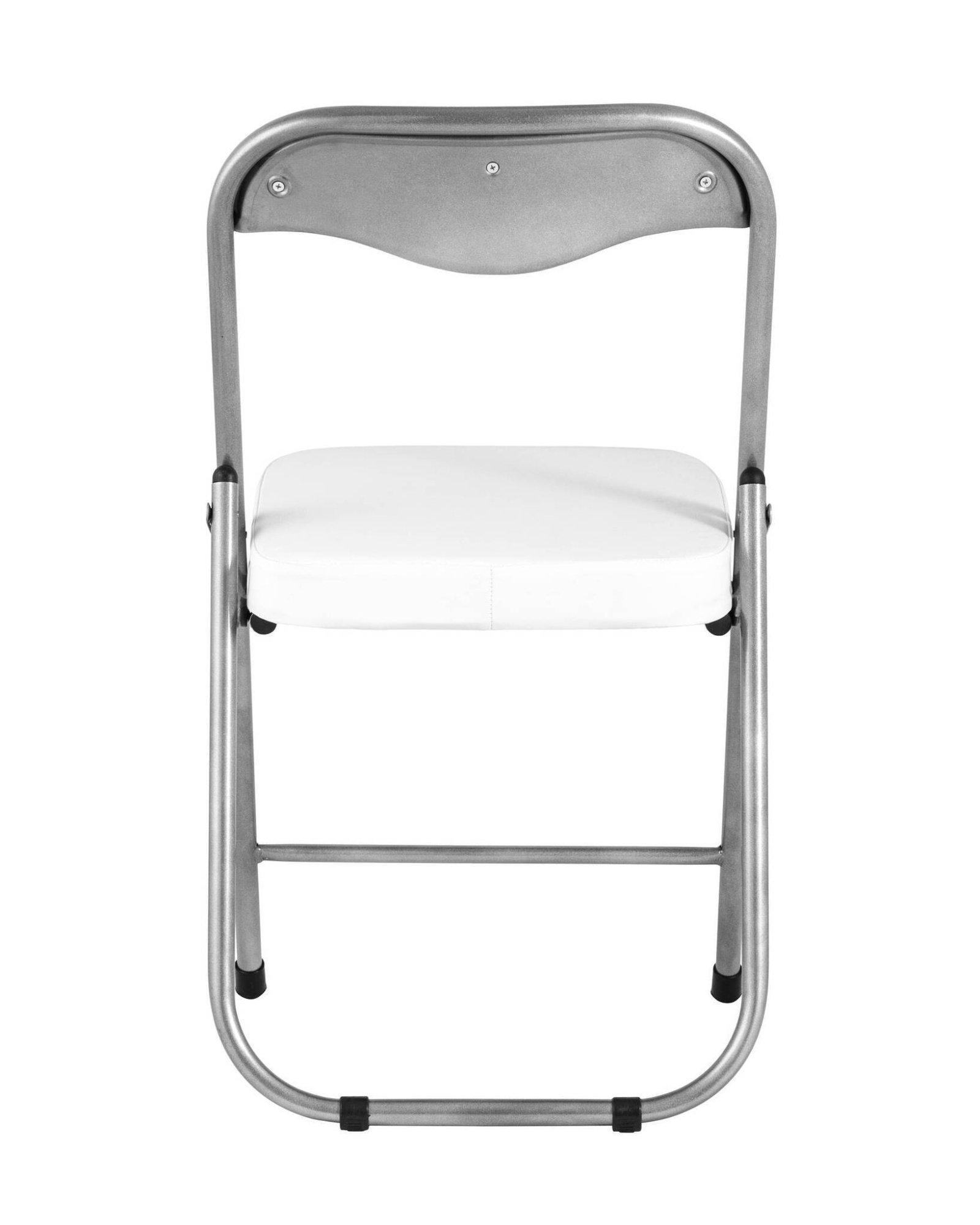 Стул складной ДЖОН металлик, белый Stool Group