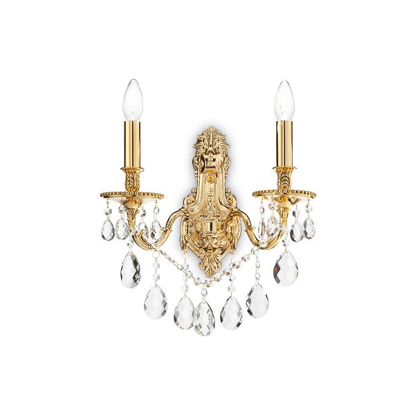 Настенный светильник Ideal Lux GIOCONDA AP2 ORO 060491