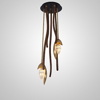 Потолочный светильник TUSKET MORE L2 Dark brown by ImperiumLoft