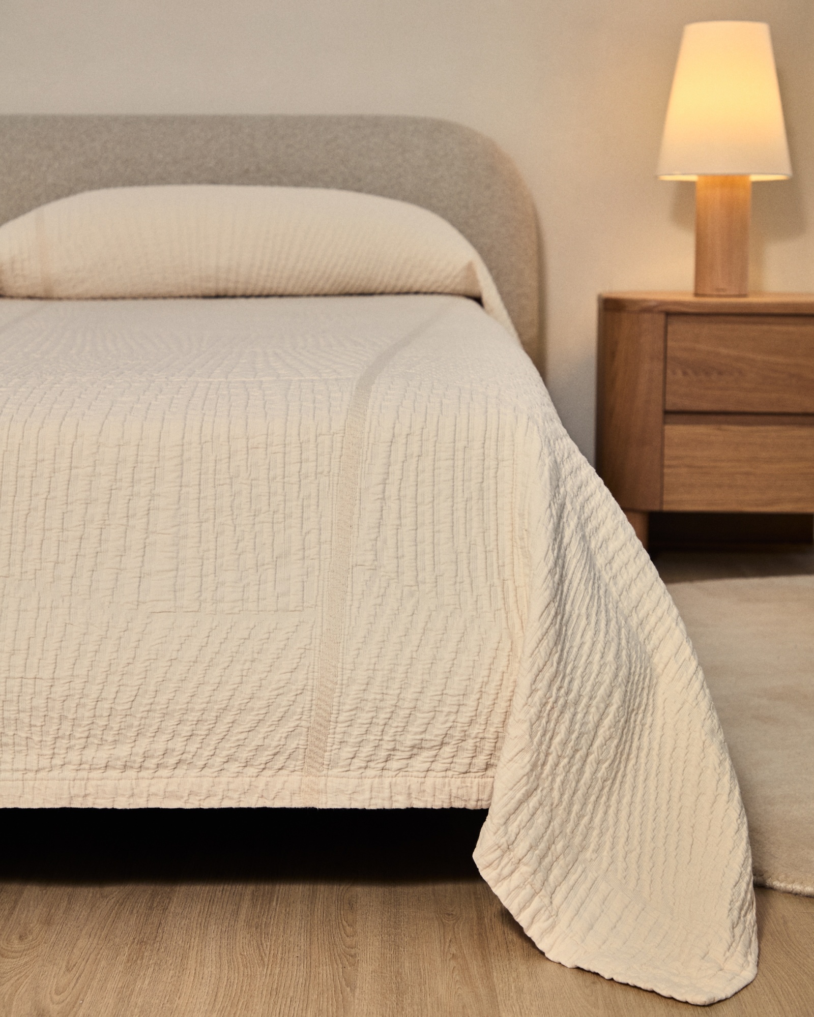 Плед Zenti из 100% хлопка двухсторонний жаккардовый La Forma (ex Julia Grup)