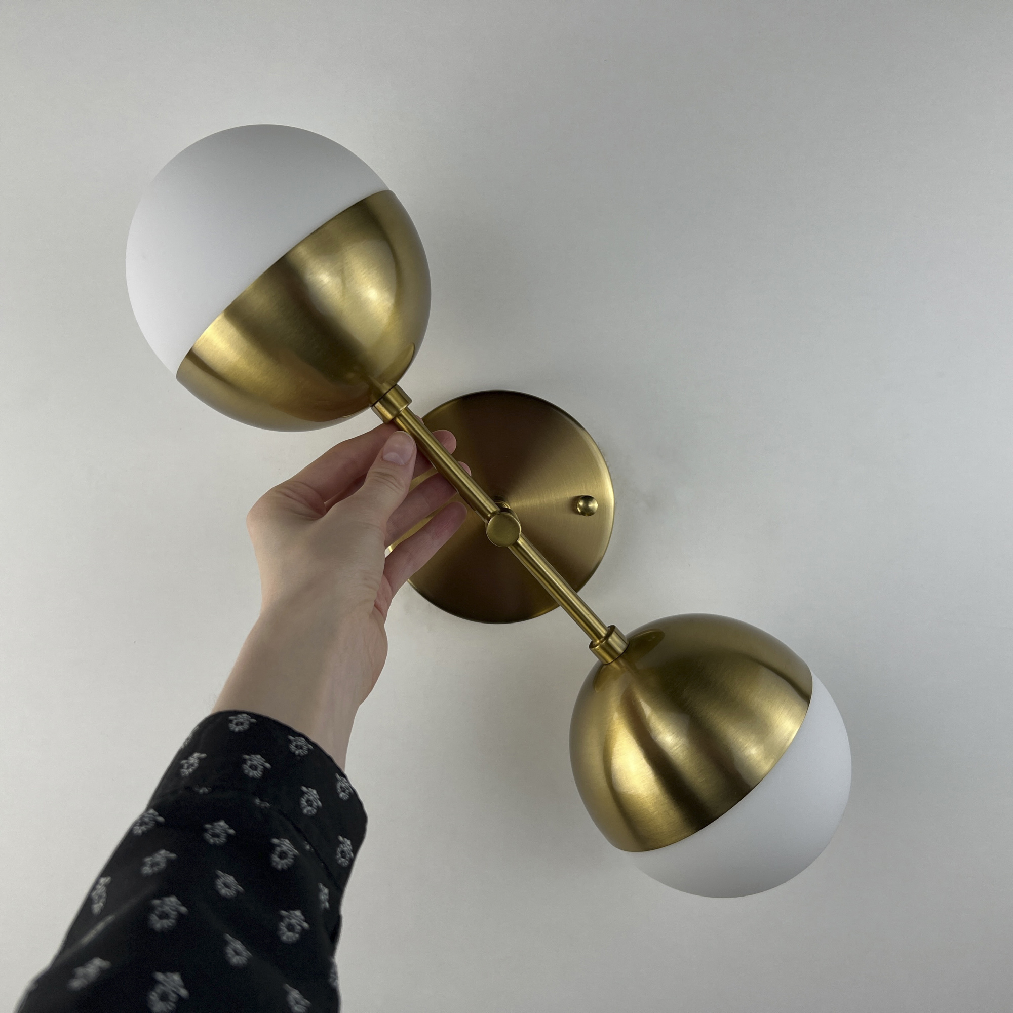 Бра Copper Light Bra Duos Brass By Imperiumloft