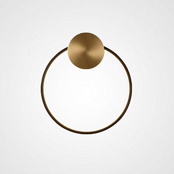 Настенный светильник WOLKE WALL D30 Black by ImperiumLoft