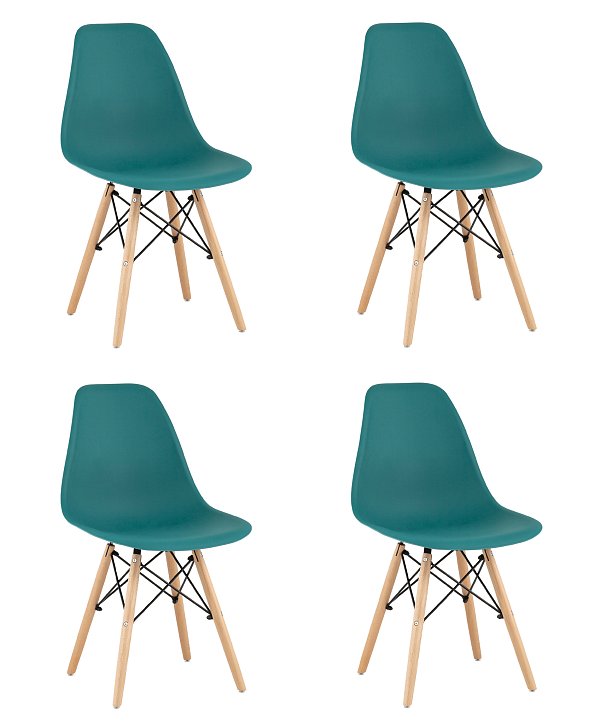 Стул Style DSW темно-бирюзовый x4 Stool Group