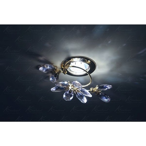 Встраиваемый светильник Kantarel Flourish CD 024.2.2/9 rosaline