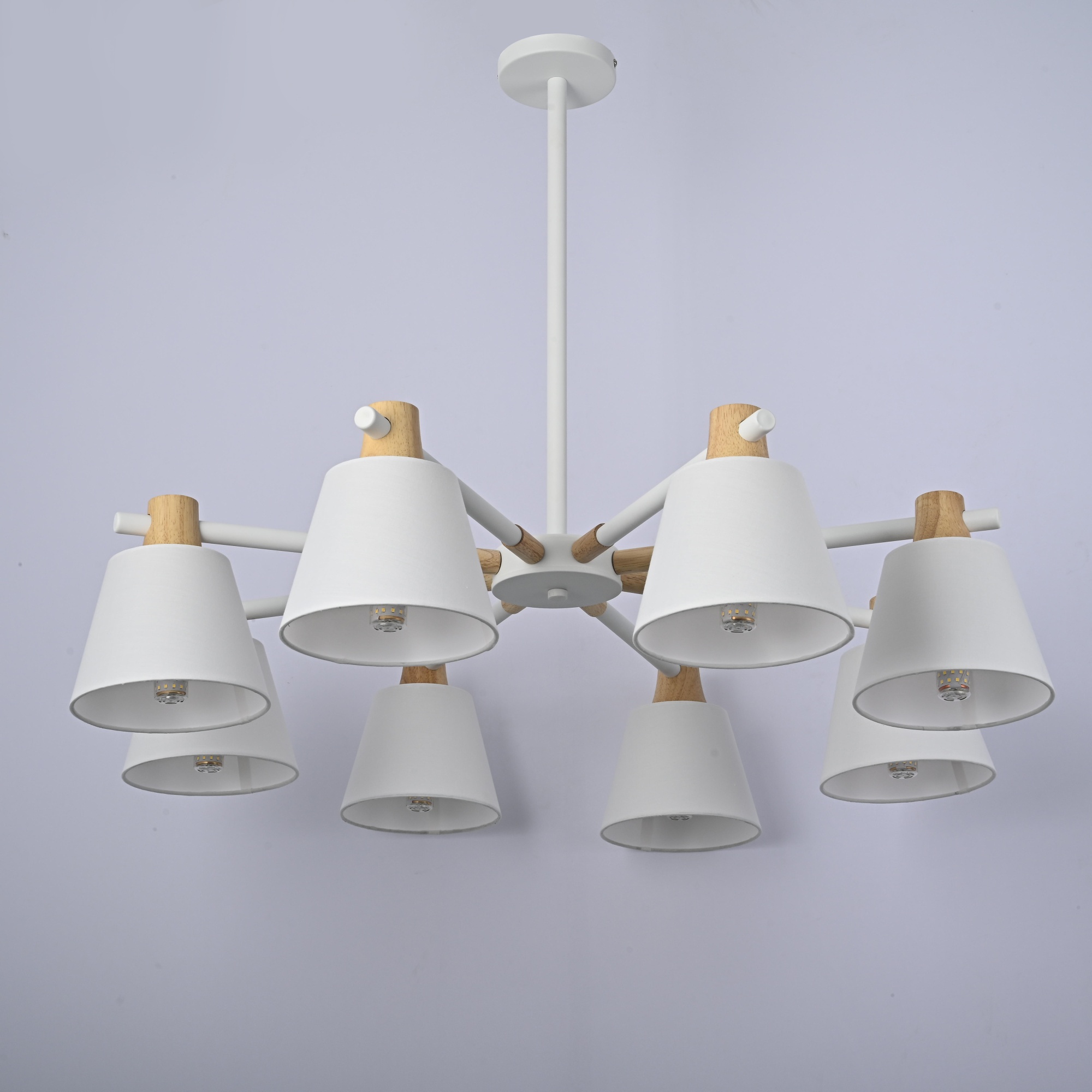 Потолочная Люстра На Штанге Natura A White 8 By Imperiumloft