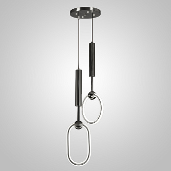 Подвесной светильник FINNUR B DUO B Black by ImperiumLoft