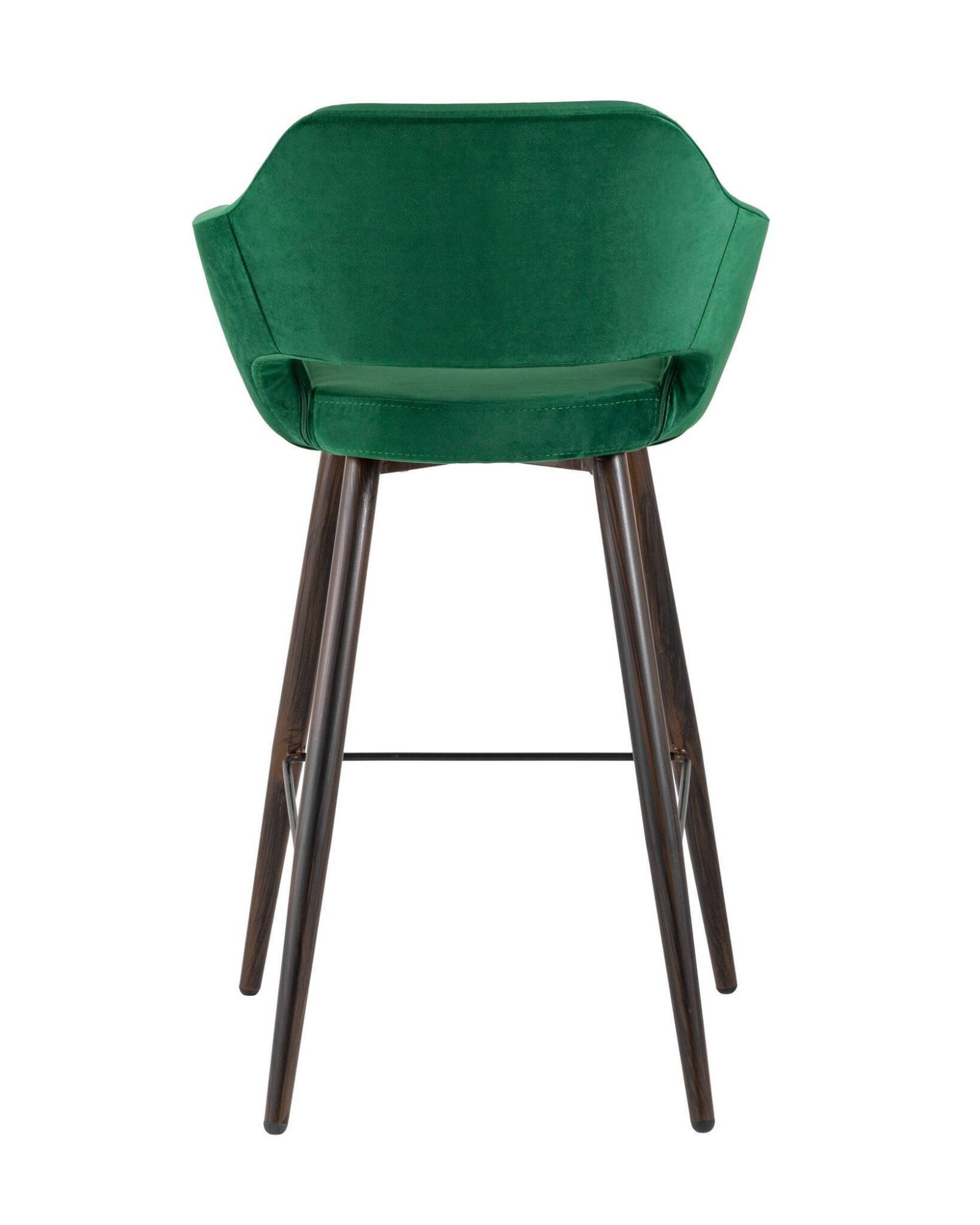 Стул барный Саймон велюр темно-зеленый Stool Group