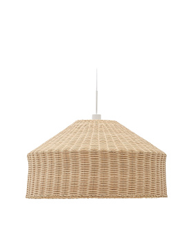 Ennia Абажур из ротанга в натуральной отделке Ø65 см La Forma (ex Julia Grup)