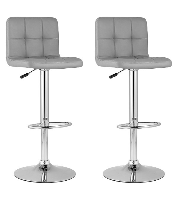Стул барный Малави LITE серый 2 шт Stool Group