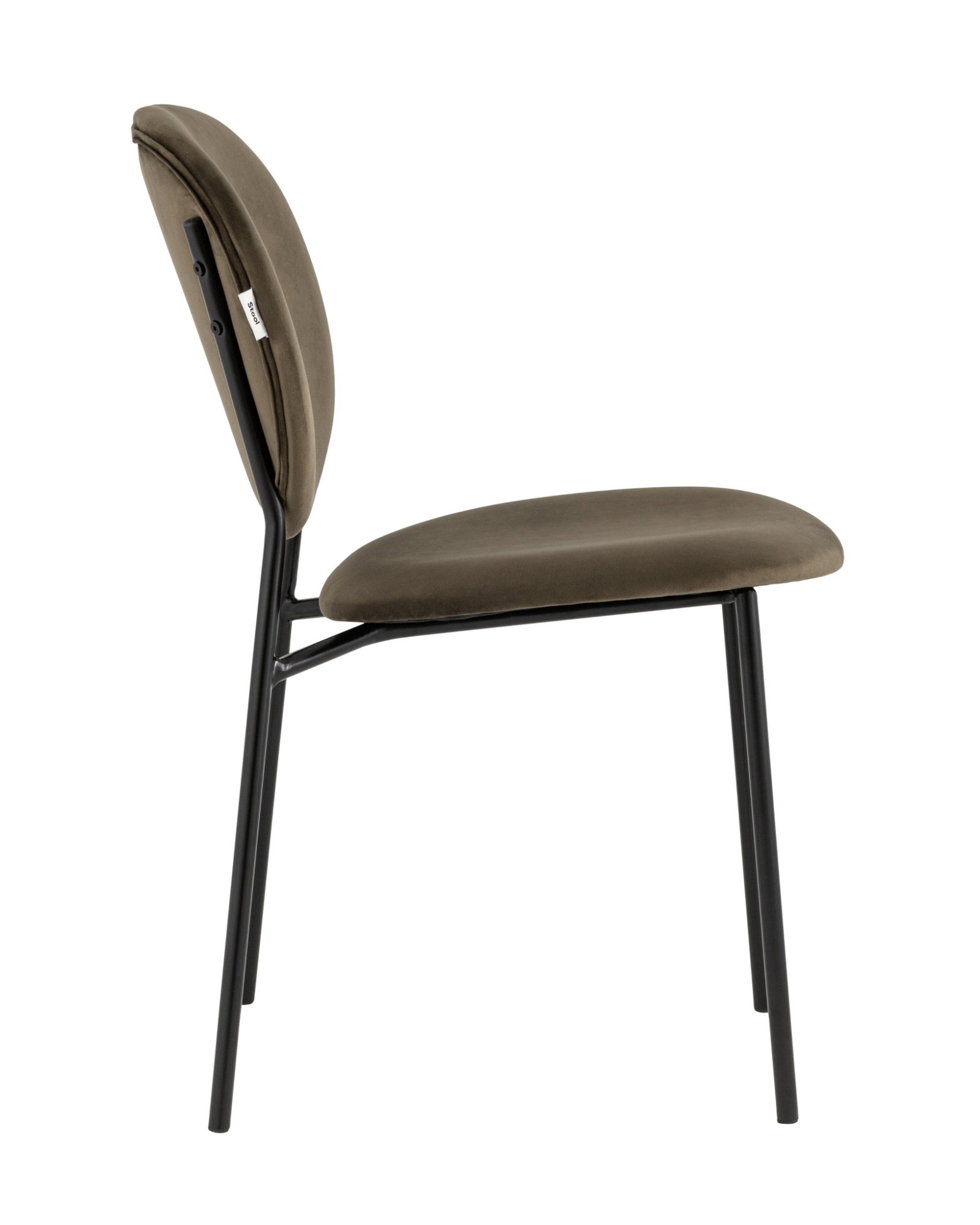 Стул Стенли велюр коричневый Stool Group