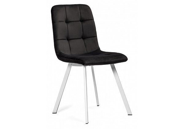 Стул Woodville Bruk dark gray / white 15240