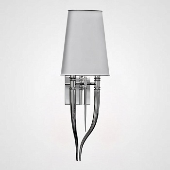 Настенный светильник Crystal Light Brunilde Ipe Cavalli H92 Silver/Gray by ImperiumLoft
