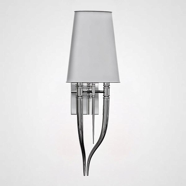 Настенный светильник Crystal Light Brunilde Ipe Cavalli H92 Silver/Gray by ImperiumLoft