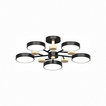 Люстра на штанге LED4U L3204-620 BK