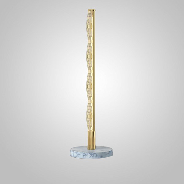Настольная лампа CARIA TAB Brass by ImperiumLoft