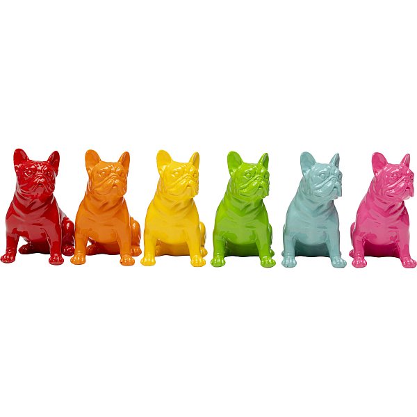 Фигура декоративная Perro Sit Colore 9cm Assorted KARE 58394