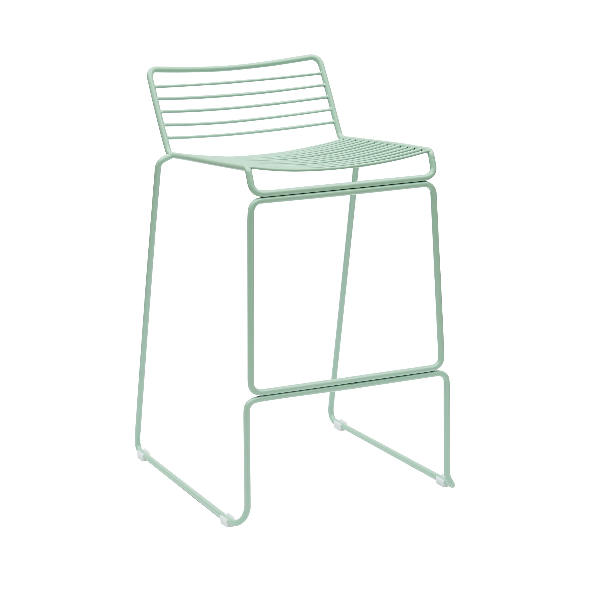 Стул полубарный Danny зеленый с подушкой Stool Group