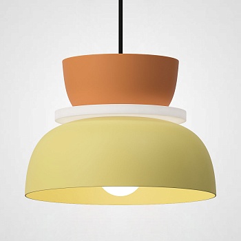 Подвесной светильник ILO D22 orange/yellow by ImperiumLoft