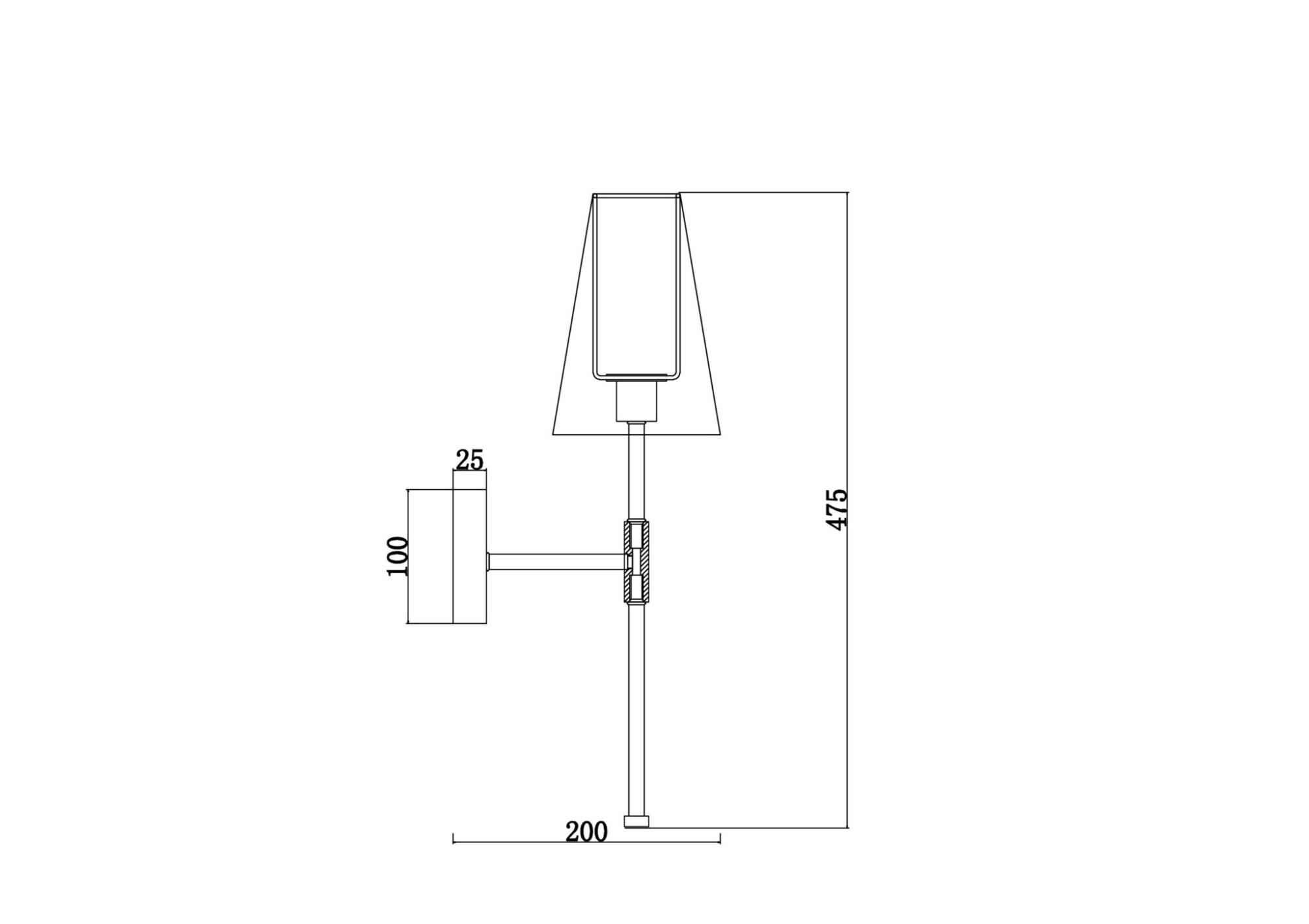 Настенный светильник Freya FR5196WL-01CH