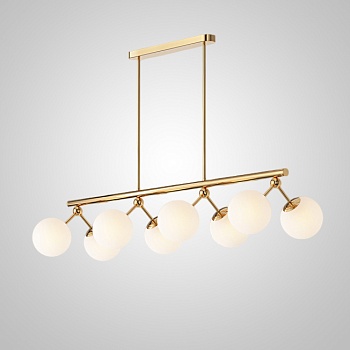 Потолочный светильник MARTIAL LONG L120 Brass by ImperiumLoft