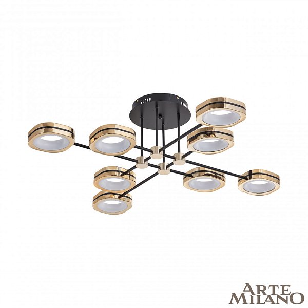 Светильник светодиодный 277999/8 BK/GD Arte Milano