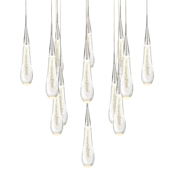 Подвесной светильник Delight Collection Pour 13 silver