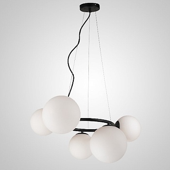 Подвесной светильник POLDI L5 Black by ImperiumLoft