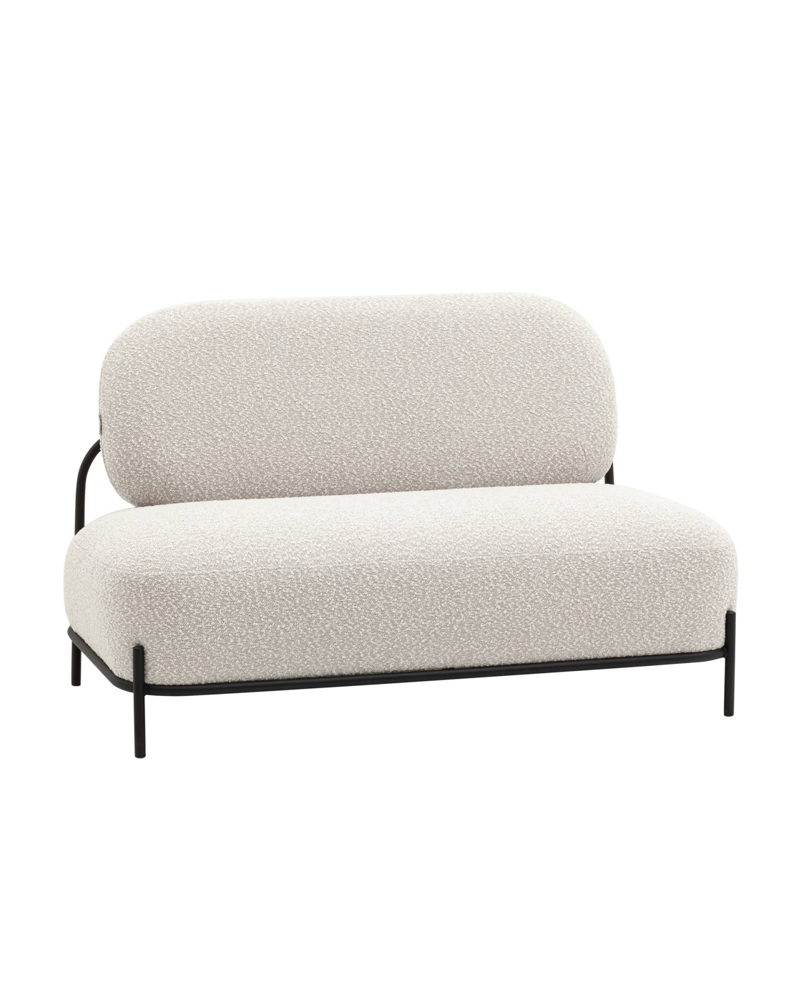 Диван Стоун ткань букле молочный Stool Group