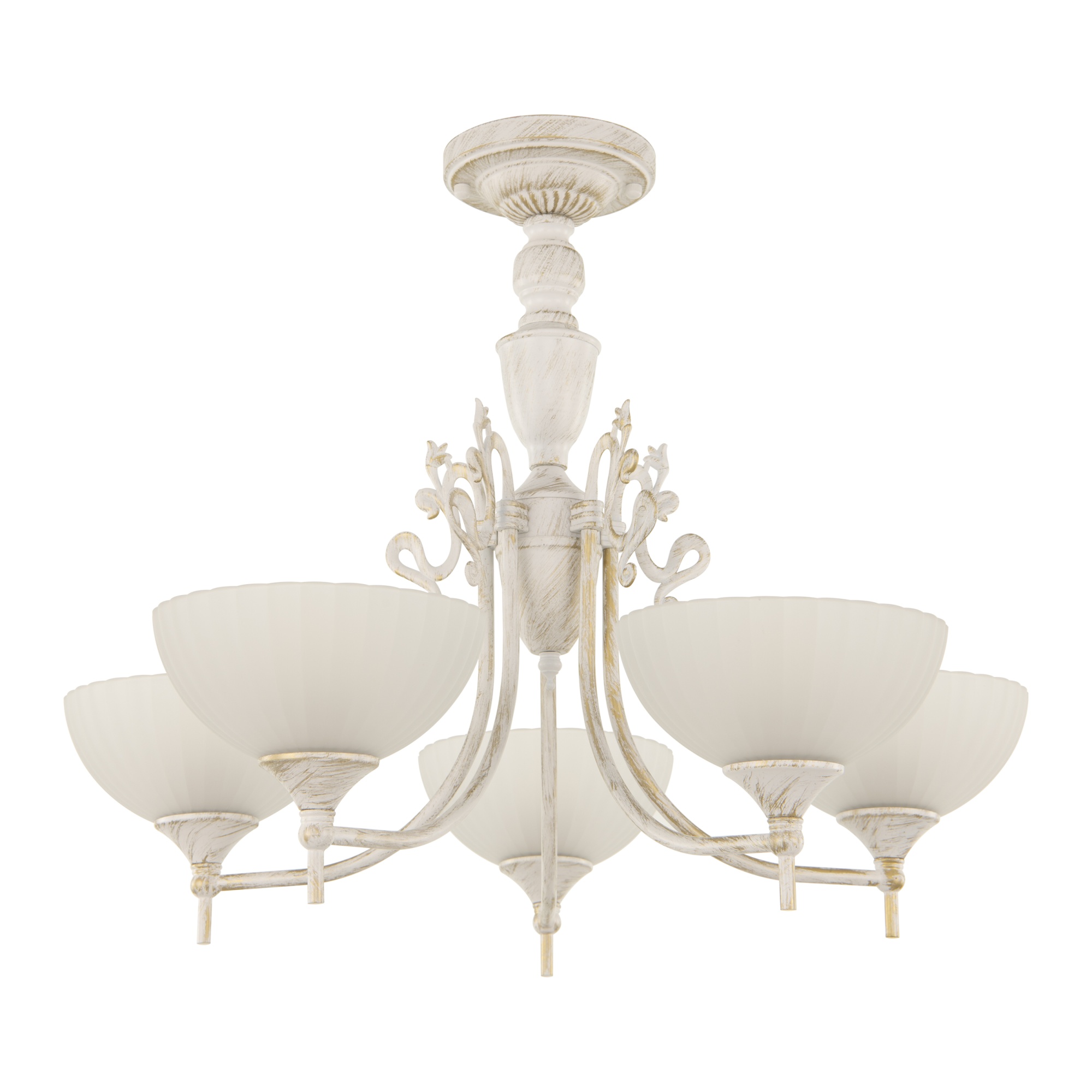 Люстра с плафонами 340049/5 WT+G Arte Milano