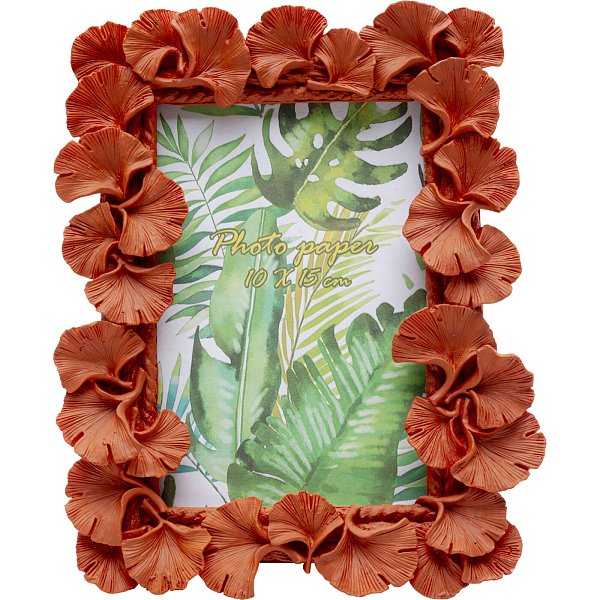 Фоторамка Ginkgo Leaf Orange 17x20cm KARE 56500