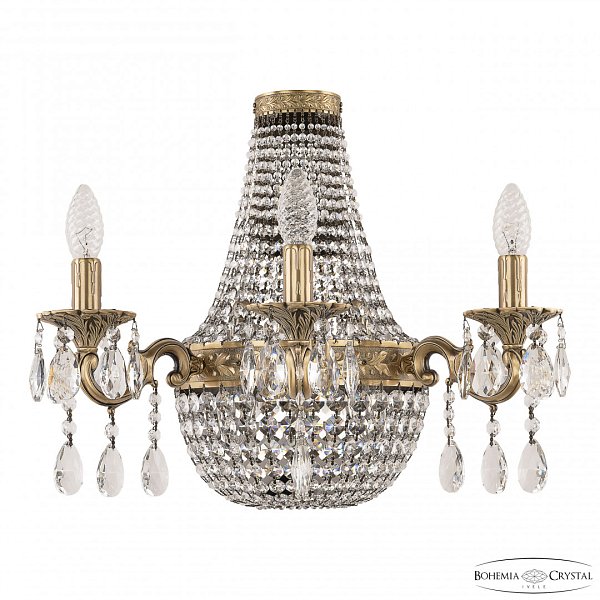 Бра хрустальные 2211H201B/3/47IV FP Bohemia Ivele Crystal