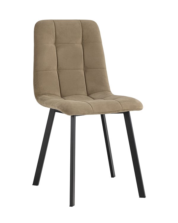 Стул Oliver Square велюр капучино Stool Group