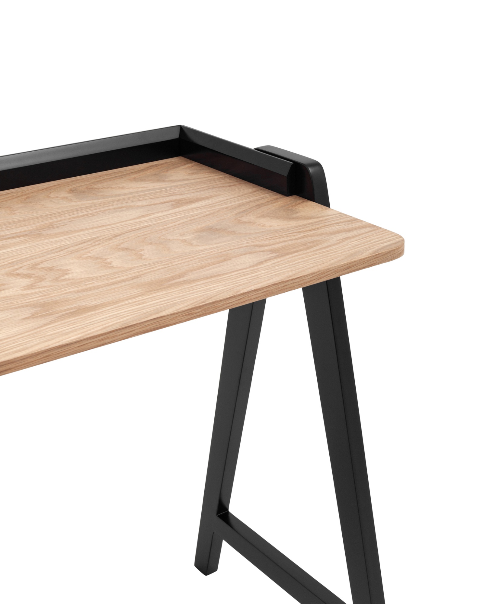 Стол письменный Pyramid 118*53 светлое дерево/черный Stool Group