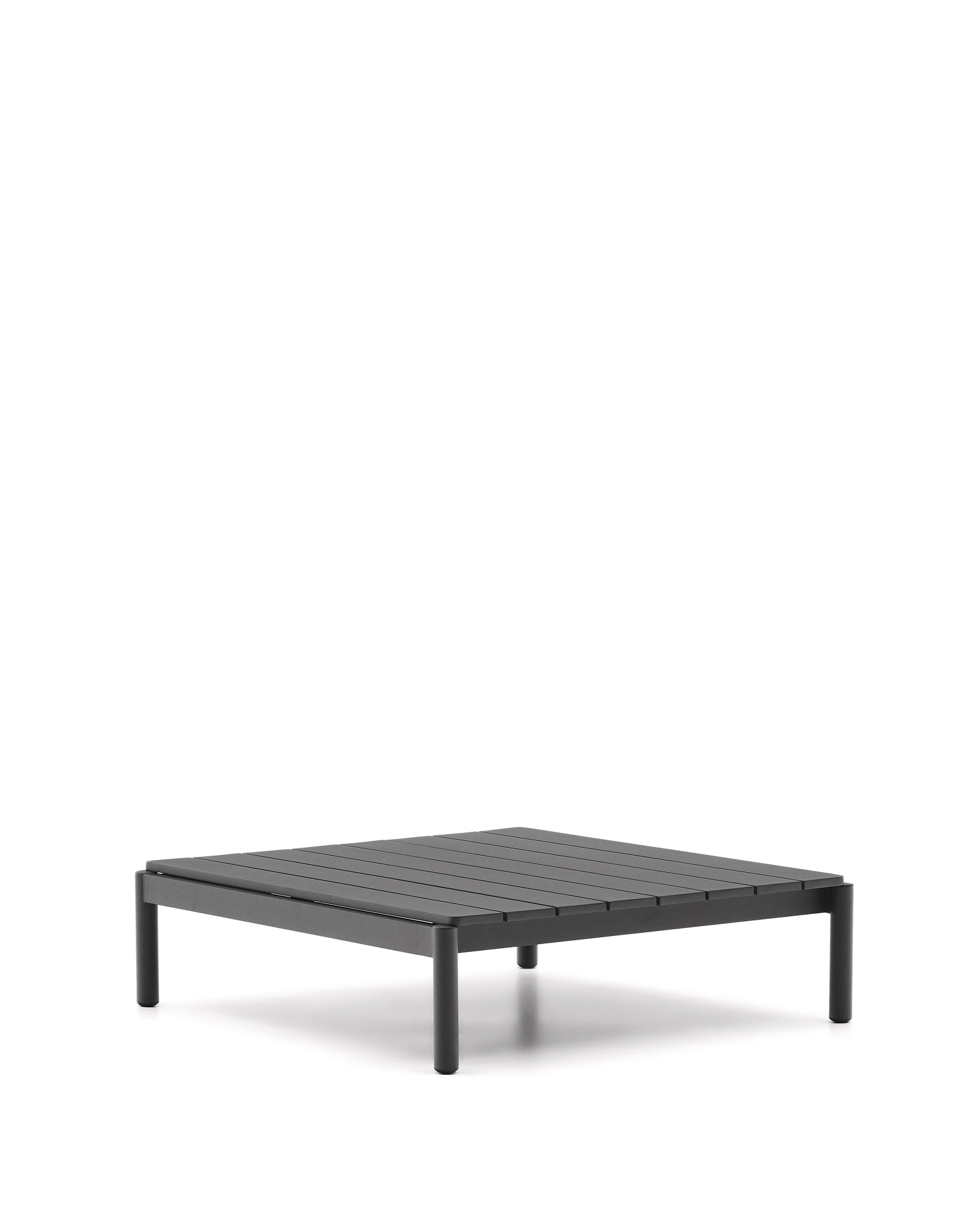 Журнальный столик Sorells из серого алюминия 89 x 91 см La Forma (ex Julia Grup)