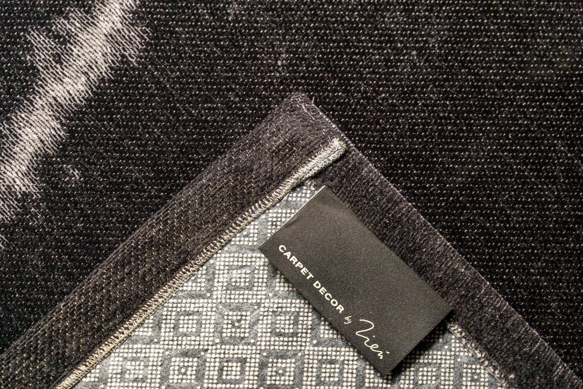 Ковер Carpet Decor  Statuario Black C1142