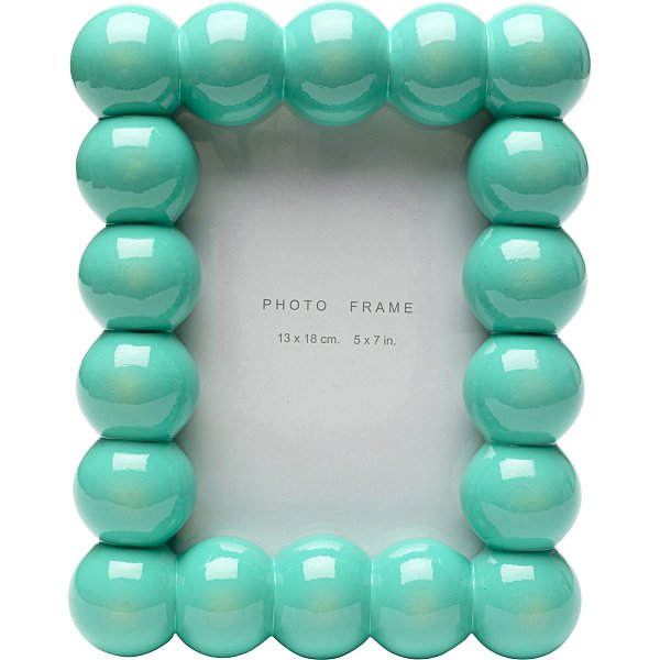 Фоторамка Bubble Turquoise 13x18cm KARE 57902