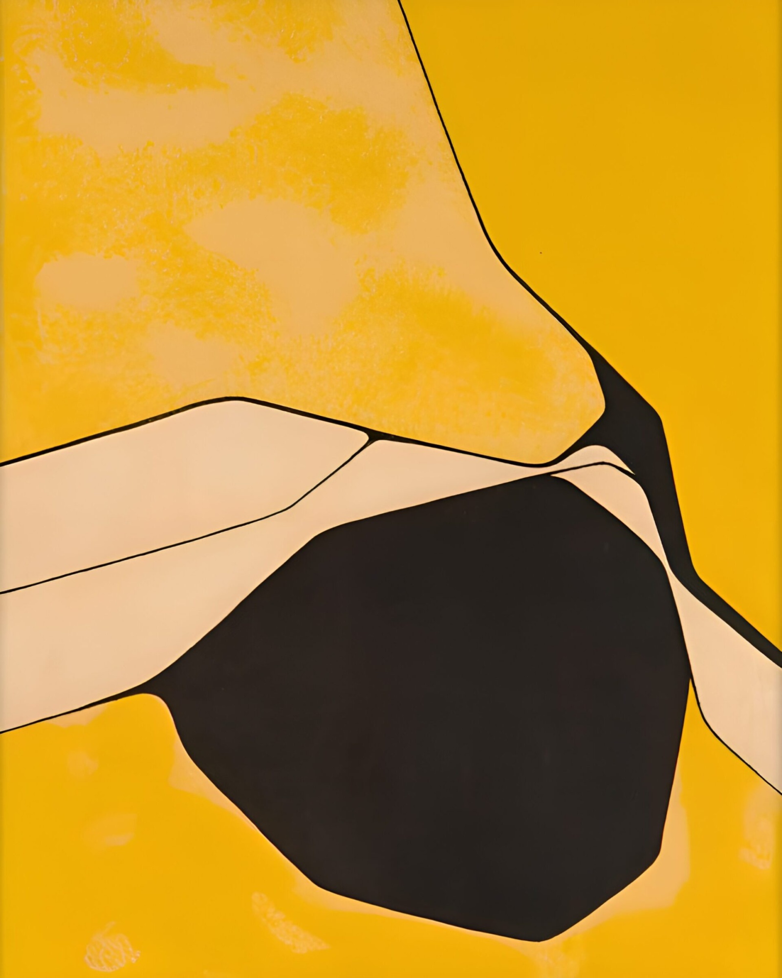 Интерьерный постер Orange et noir Louvre Home PP230208